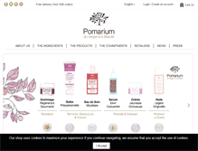 Tablet Screenshot of pomarium.fr